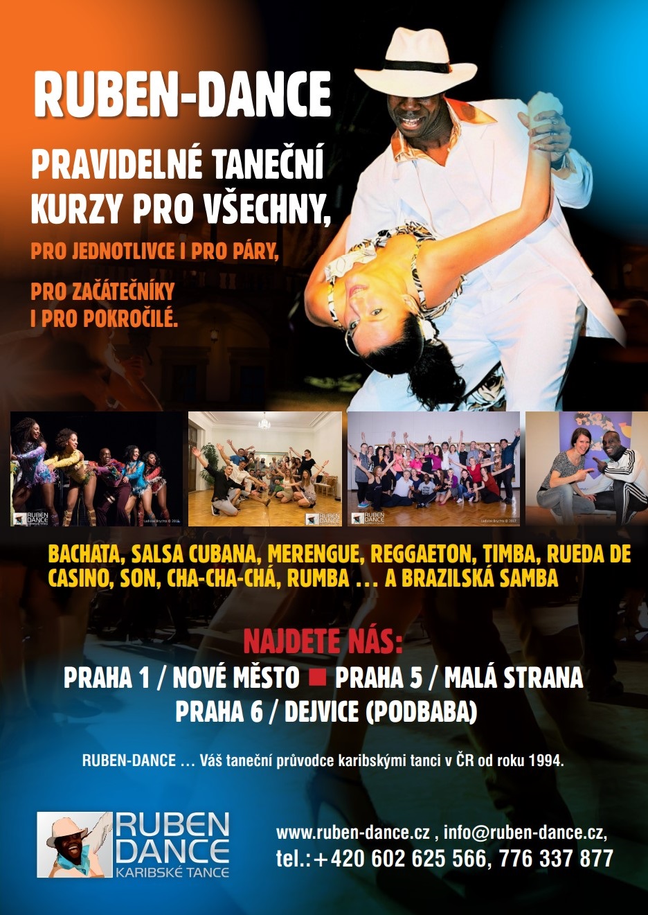 ruben-dance salsa bachata class prague